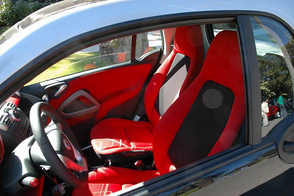 Smart fortwo内饰实拍图片