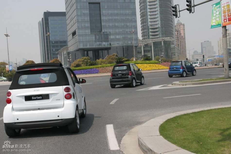 smart fortwo行驶动态