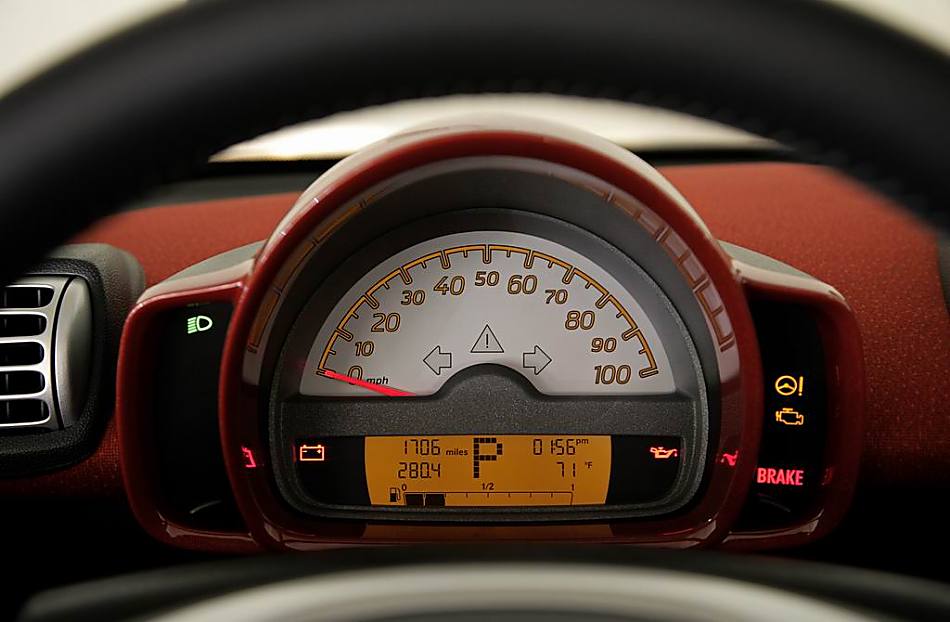 Smart fortwo内饰图片