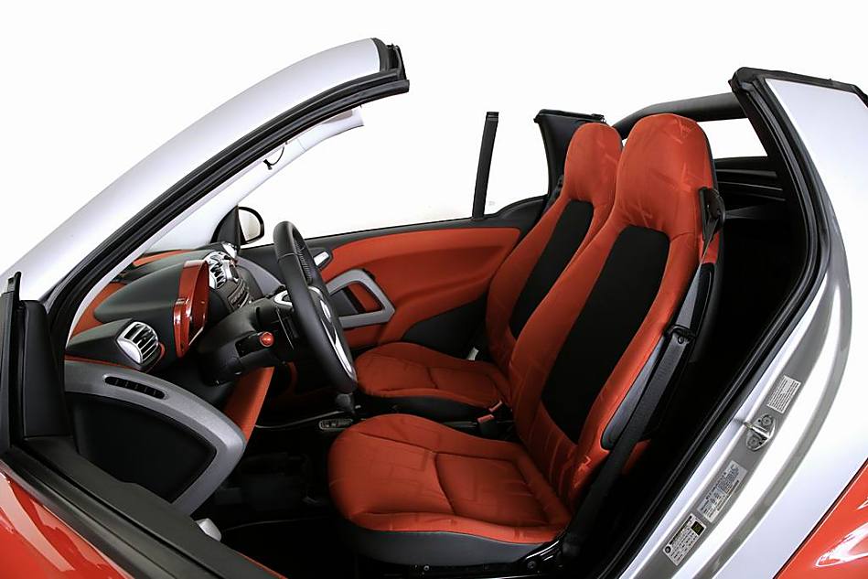 Smart fortwo内饰图片