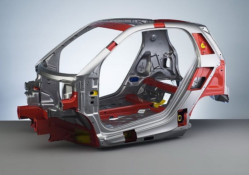 新Smart Fortwo车身骨架