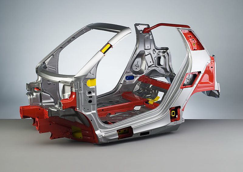 新Smart Fortwo车身骨架