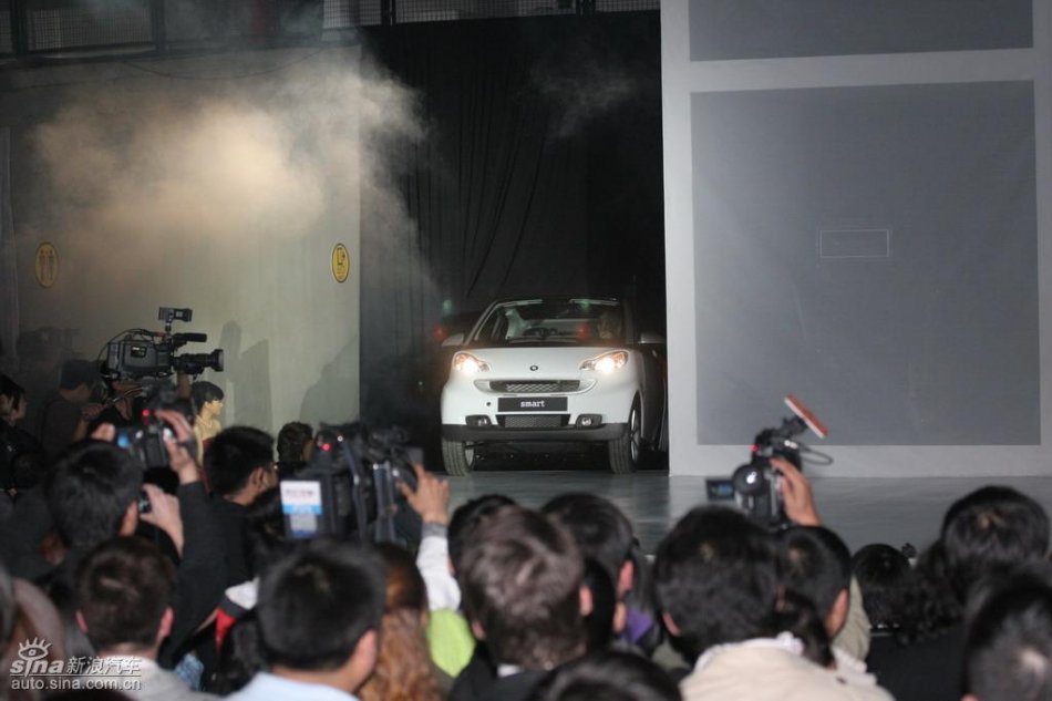 奔驰Smart上市现场亮相