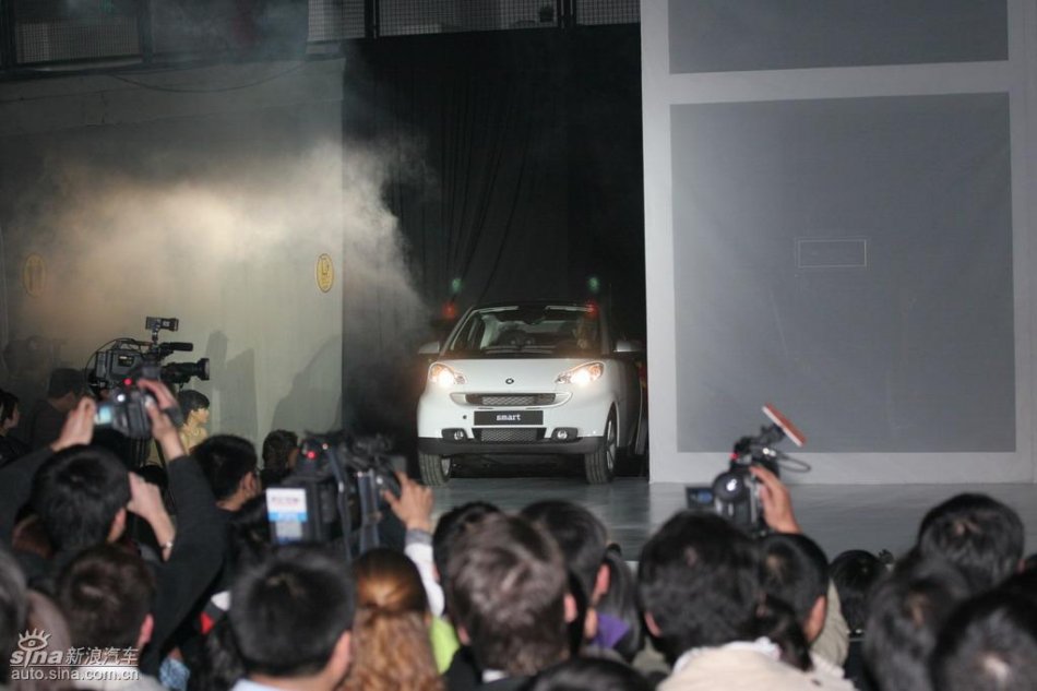 奔驰Smart上市现场亮相