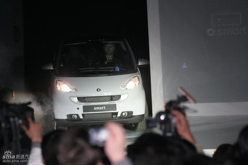 奔驰Smart上市现场亮相