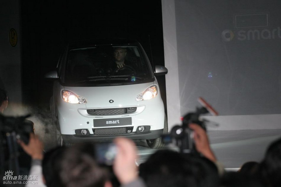 奔驰Smart上市现场亮相