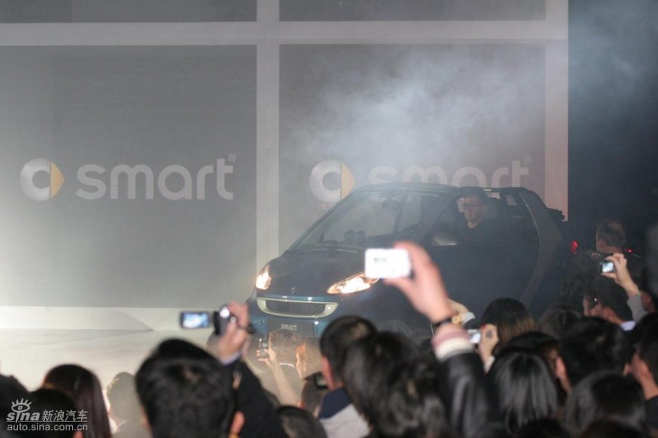 奔驰Smart上市现场亮相