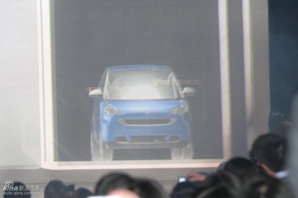 奔驰Smart上市现场亮相