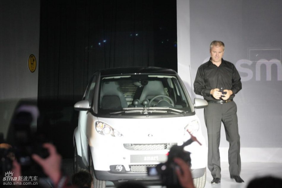 奔驰Smart上市现场亮相