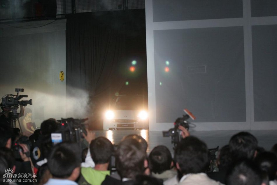 奔驰Smart上市现场亮相