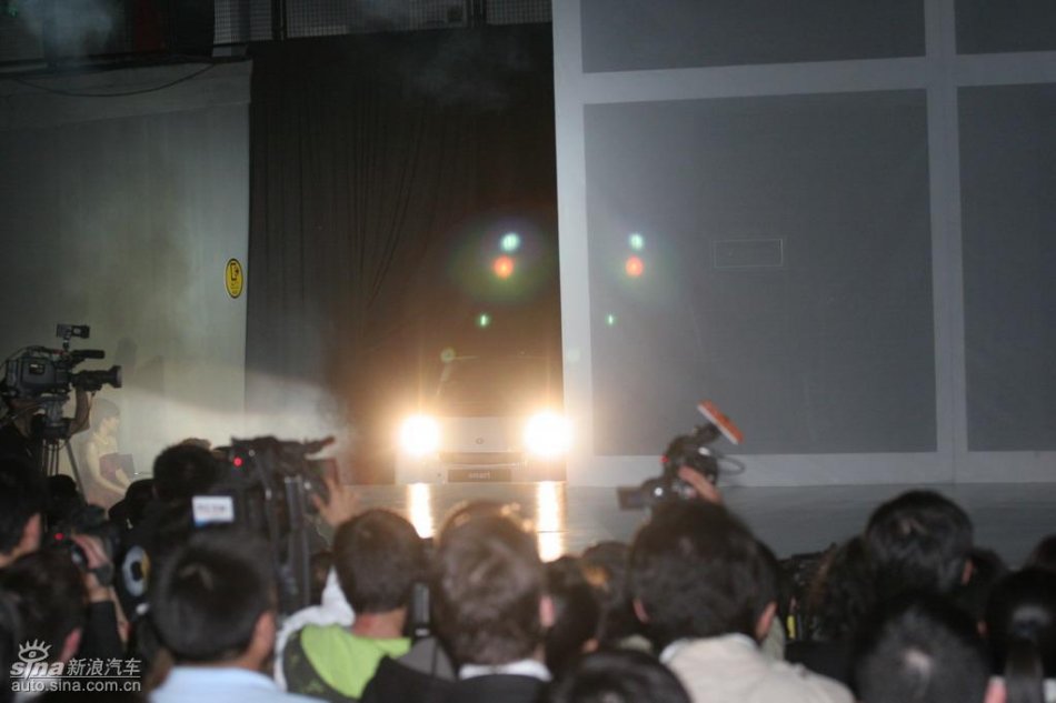 奔驰Smart上市现场亮相