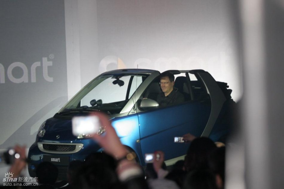 奔驰Smart上市现场亮相