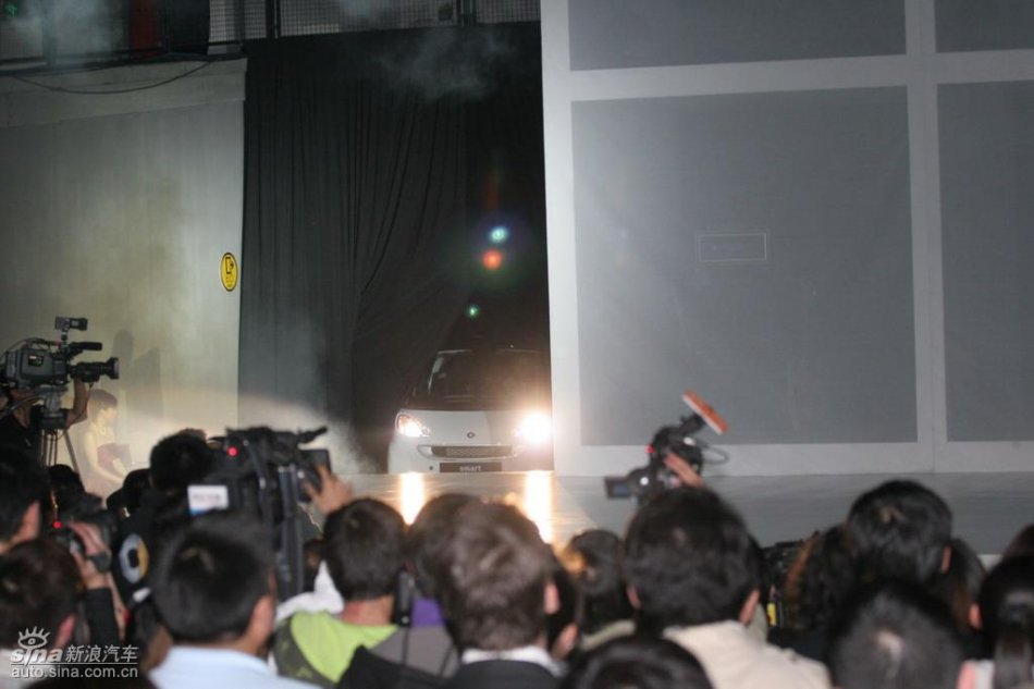 奔驰Smart上市现场亮相