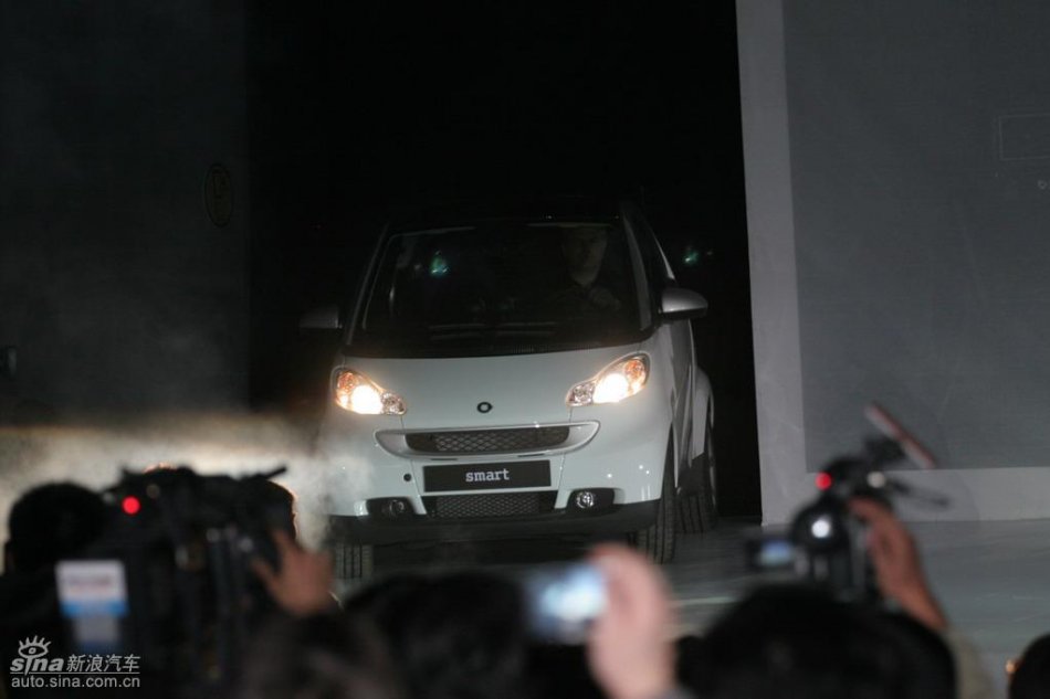 奔驰Smart上市现场亮相