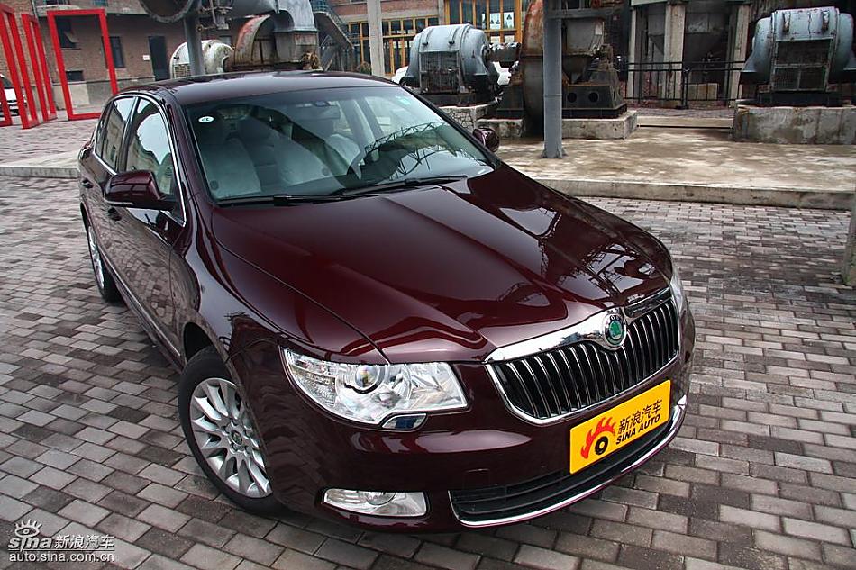 斯柯达Superb昊锐实拍图外观