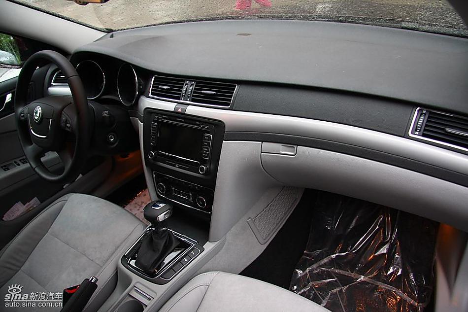 斯柯达Superb昊锐实拍图内饰