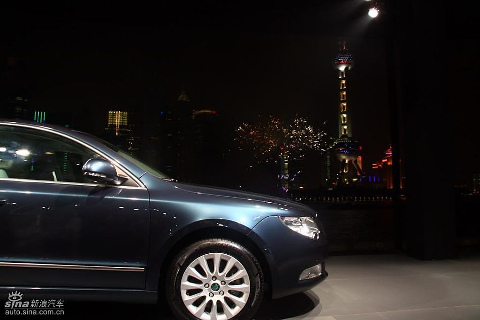 上海大众斯柯达昊锐上市现场新车图