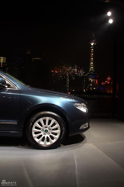 上海大众斯柯达昊锐上市现场新车图