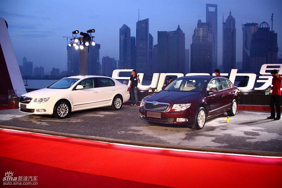 斯柯达昊锐上市现场图