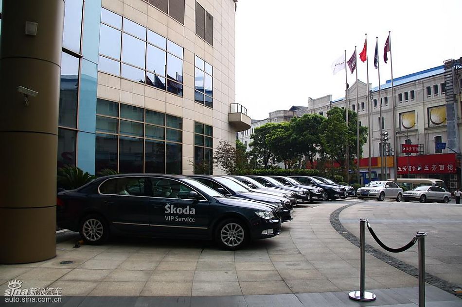 斯柯达昊锐上市现场图