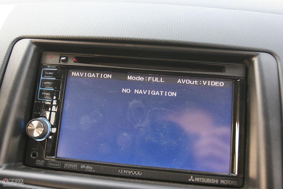 三菱欧蓝德EX劲界2.0运动版内饰及细节