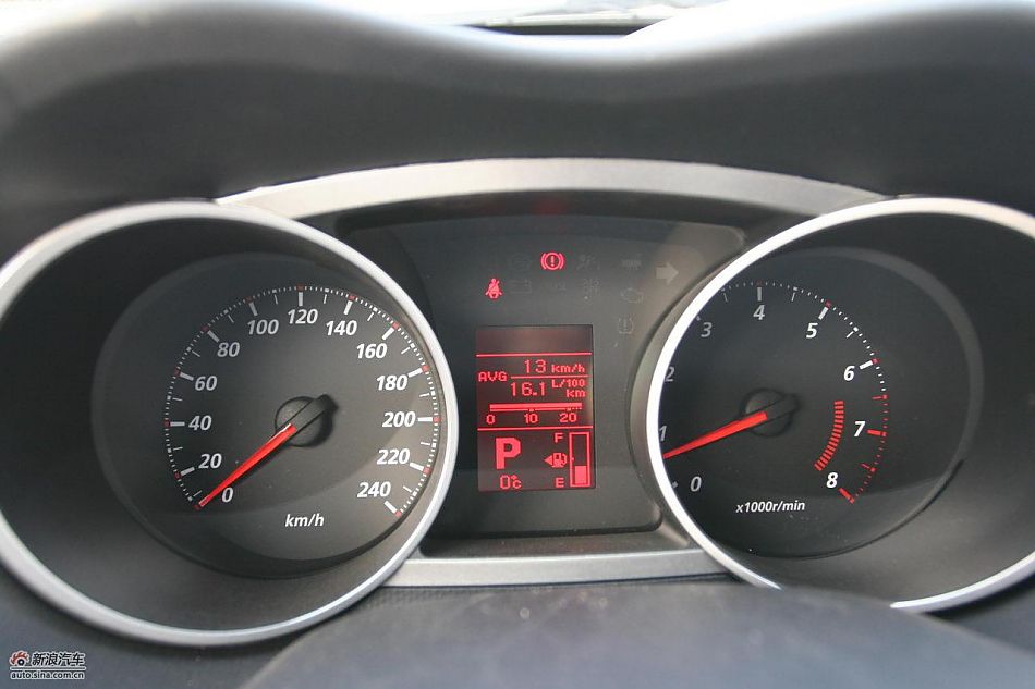 三菱欧蓝德EX劲界2.0运动版内饰及细节