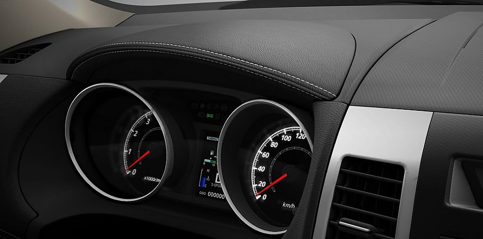 2010款欧蓝德EX劲界内饰