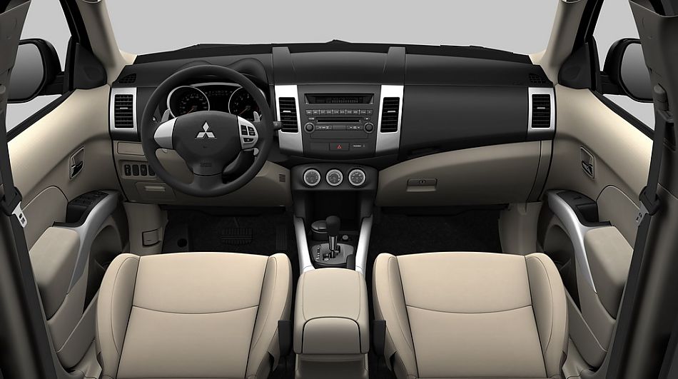 2010款欧蓝德EX劲界内饰