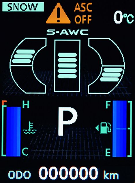 2010款欧蓝德EX劲界内饰