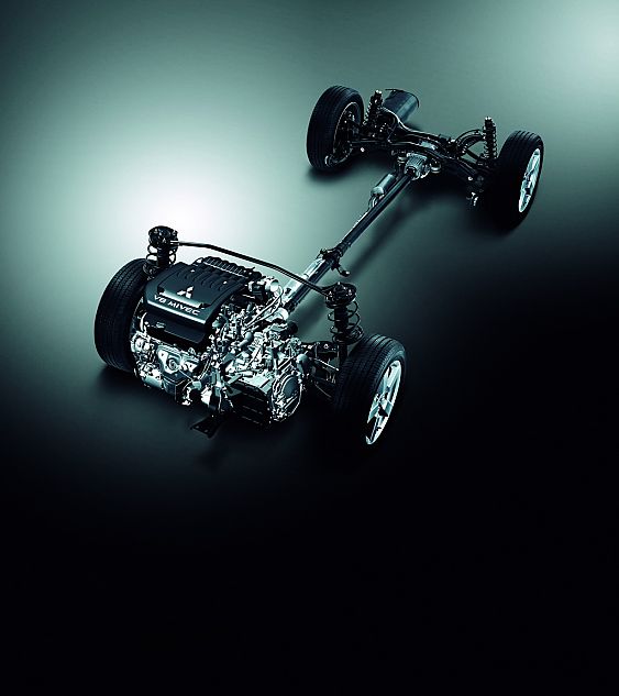 2010款欧蓝德EX劲界内饰