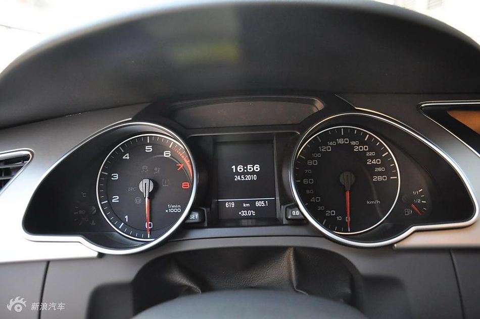 全新奥迪A5实拍图-内饰