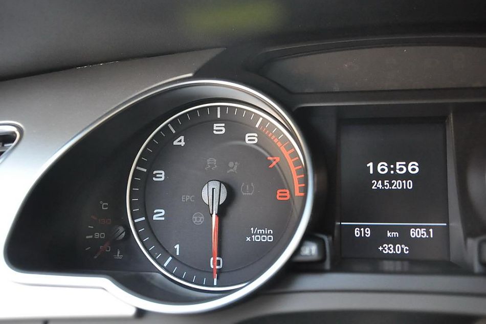 全新奥迪A5实拍图-内饰