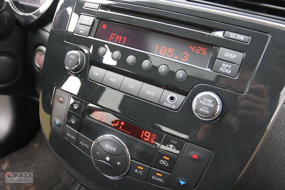 新骐达GTS内饰和功能细节