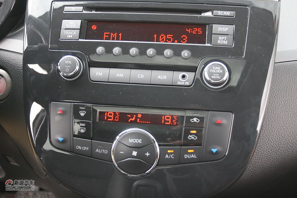 新骐达GTS内饰和功能细节