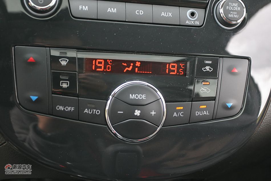 新骐达GTS内饰和功能细节