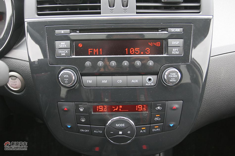 新骐达GTS内饰和功能细节