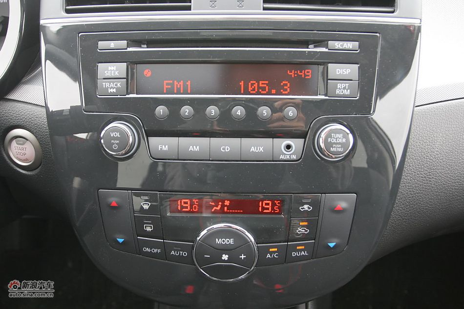 新骐达GTS内饰和功能细节