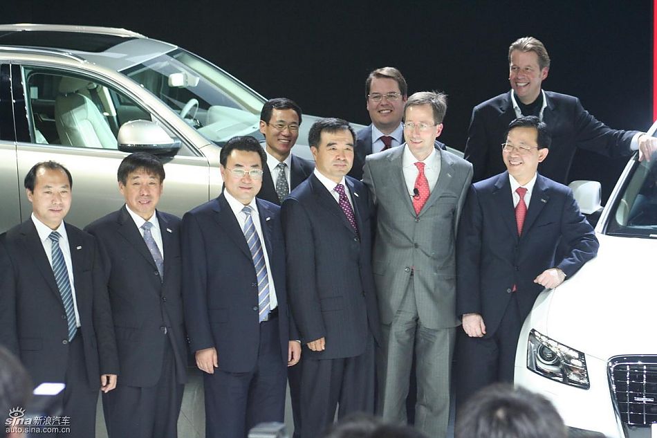 奥迪Q5上市现场图