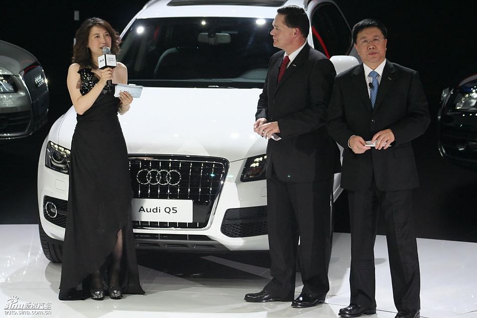 奥迪Q5上市现场图