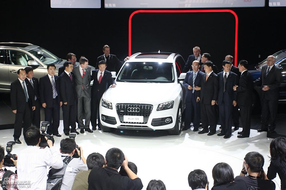 奥迪Q5上市现场图