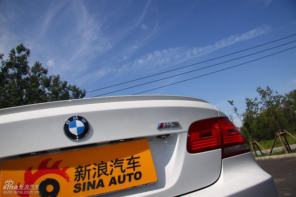宝马M3试车实拍图外观