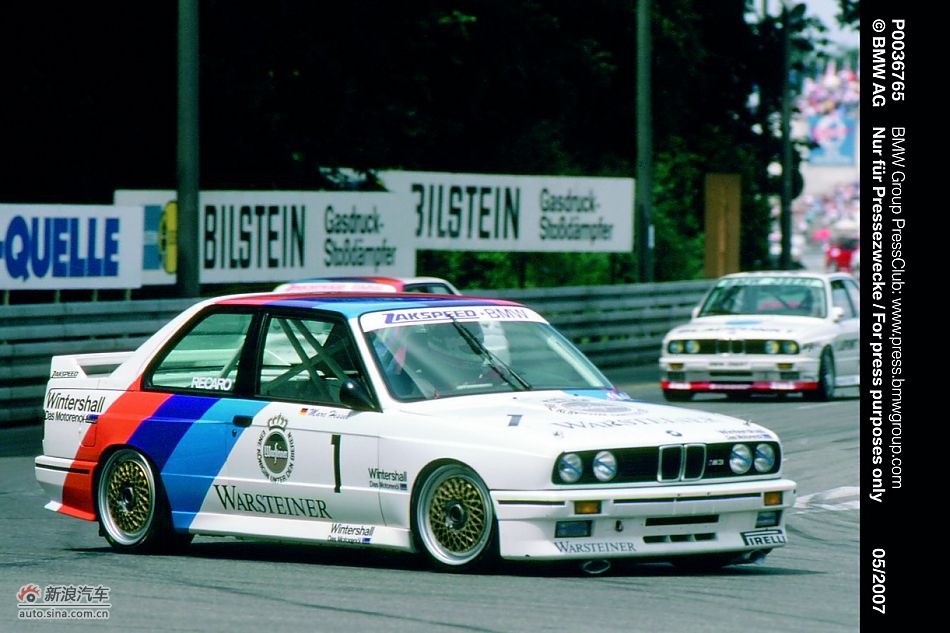 BMW M3 E30 racing Walter Wilbert