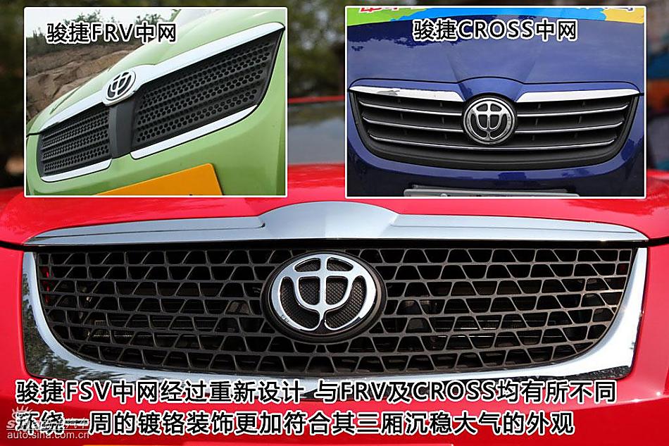 图片详解中华骏捷FSV外观