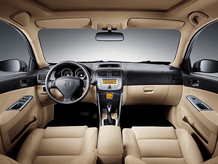 中华骏捷FSV内饰及细节