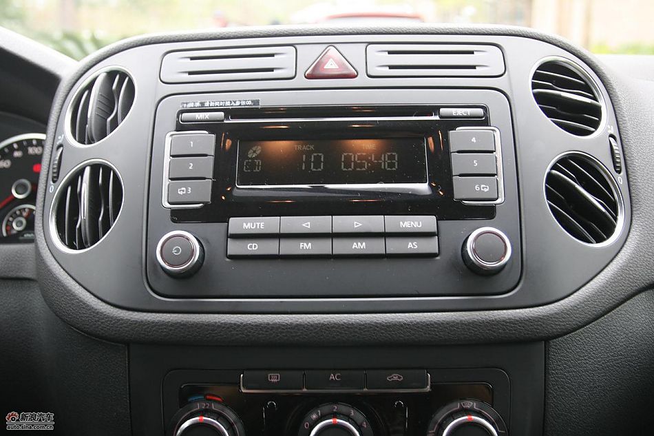 上海大众途观内饰及细节