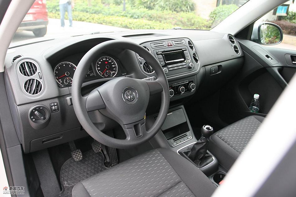 上海大众途观内饰及细节