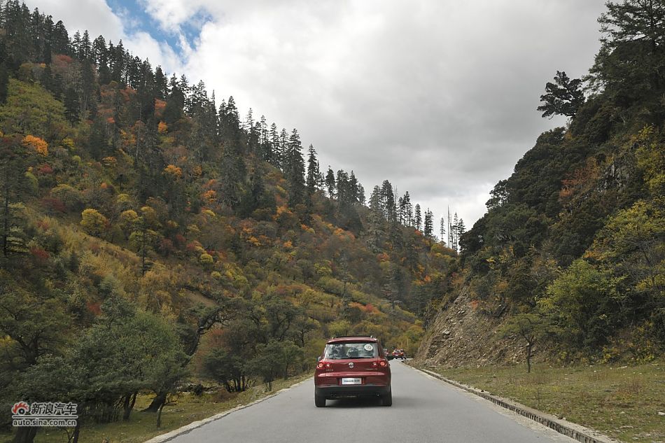 香格里拉试驾大众途观