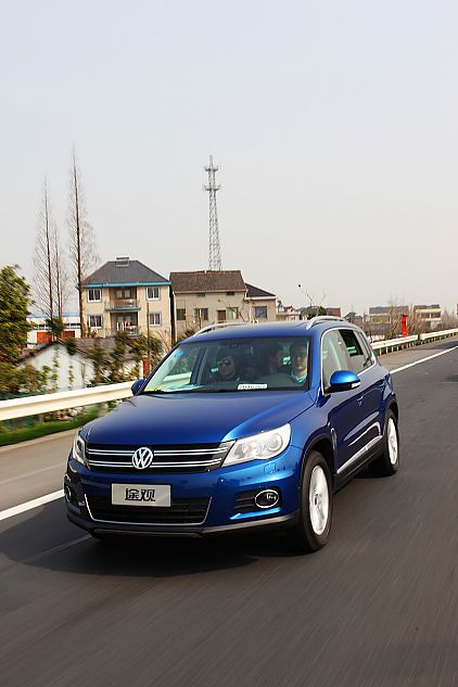 上海大众途观动态外观图片