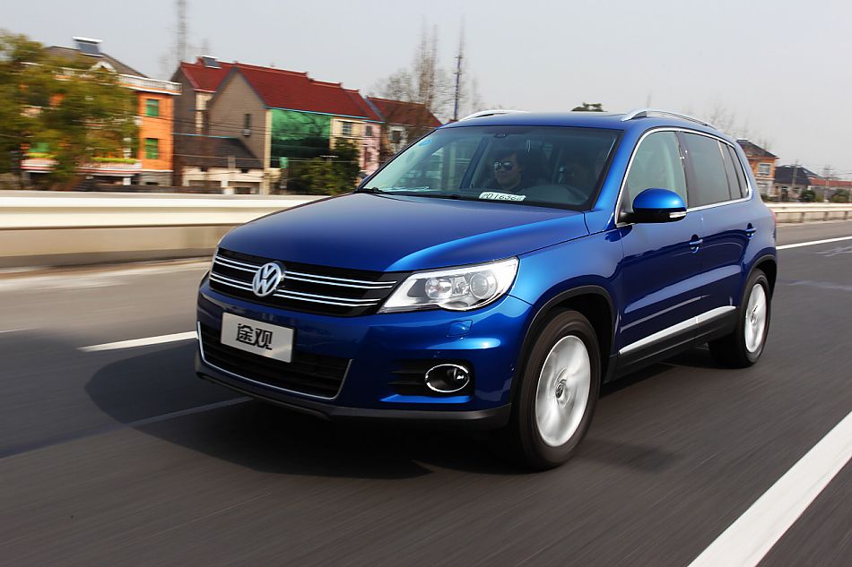 上海大众途观动态外观图片