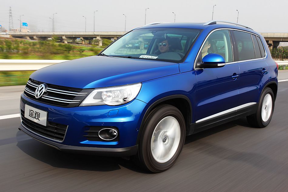 上海大众途观动态外观图片